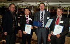 Winners of the ShipPax award for outstanding ferry concept for 2005